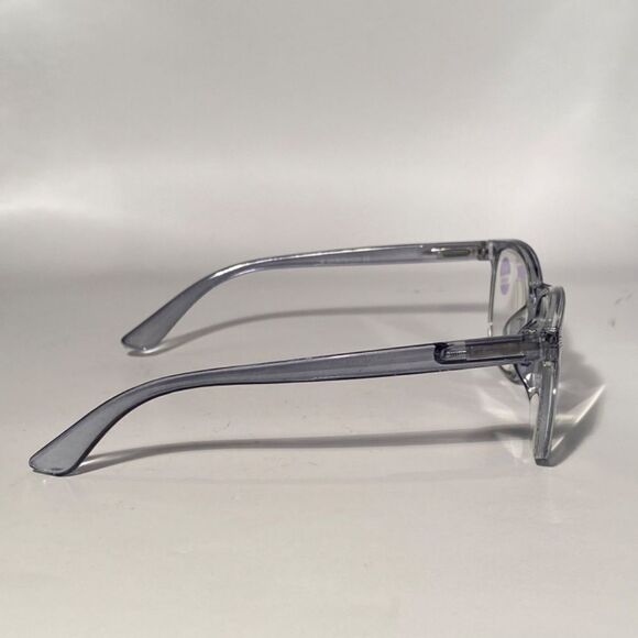 1132 Colette 4.0 Clear Grey Reading Glasses Soft Butterfly Style Readers NWT - Picture 6 of 9